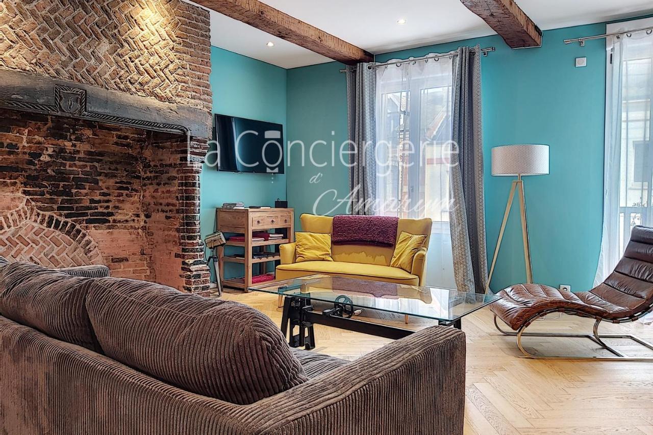 Aa13 - Le Victor Hugo - Sejour D'Exception Dans Un Appartement Historique Ault Exterior photo