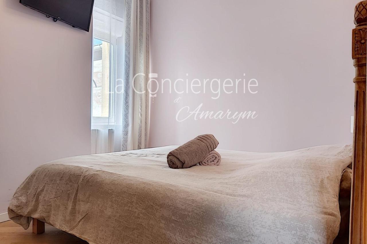 Aa13 - Le Victor Hugo - Sejour D'Exception Dans Un Appartement Historique Ault Exterior photo