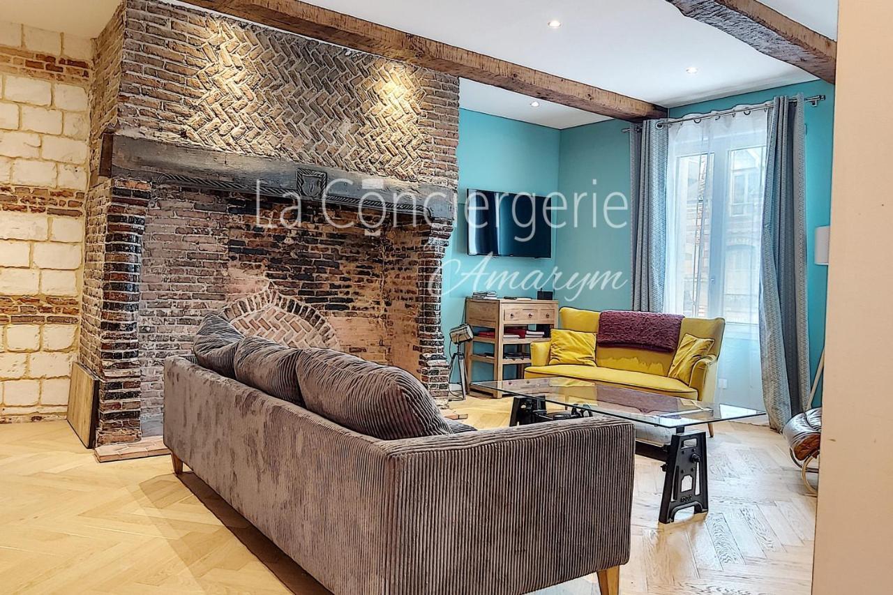 Aa13 - Le Victor Hugo - Sejour D'Exception Dans Un Appartement Historique Ault Exterior photo