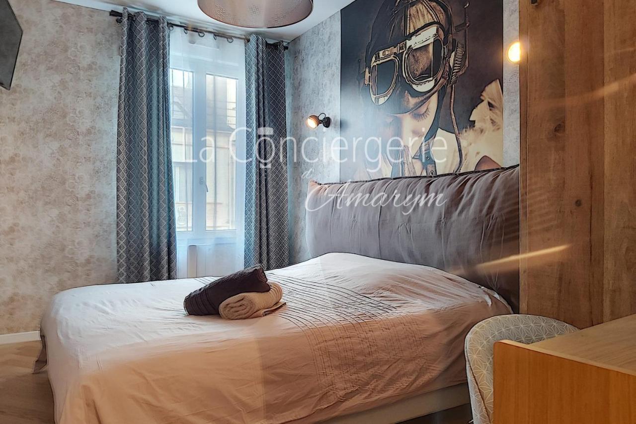 Aa13 - Le Victor Hugo - Sejour D'Exception Dans Un Appartement Historique Ault Exterior photo
