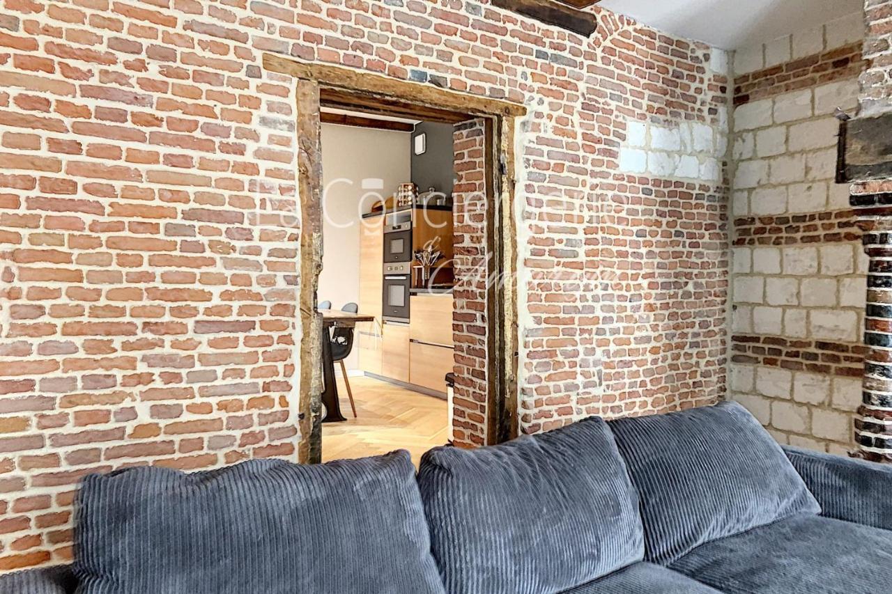 Aa13 - Le Victor Hugo - Sejour D'Exception Dans Un Appartement Historique Ault Exterior photo